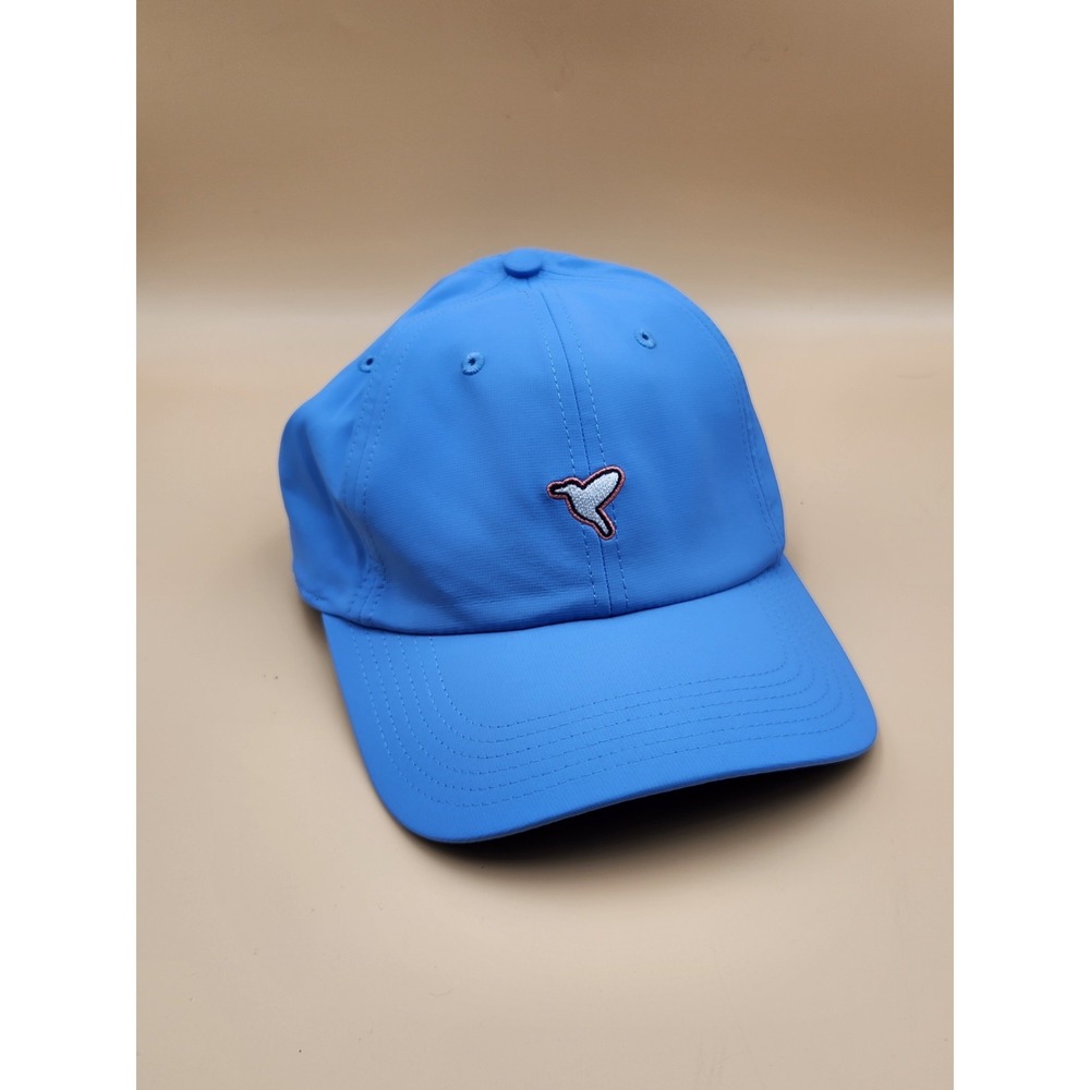Birddogs Performance Golf Light Blue Baseball Hat Cap Adjustable Strapback NEW